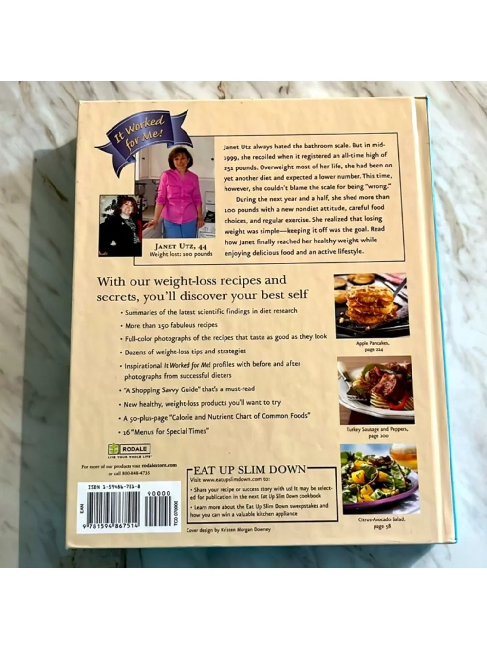 Eat Up Slim Down Annual Recipes Book Sets 2007 & 2008
